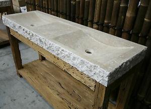 Traverten Tezgahli  Mermer Lavabo & Evye