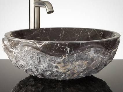 Özel Tasarım Dark Emparador Lavabo & Evye