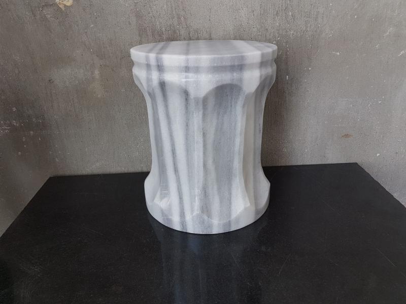 Marmara Pijamalı Oluklu Mermer Oturak 