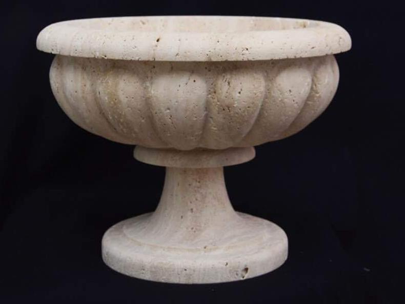 Modern Traverten Saksı