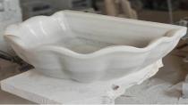 Özel Tasarım Beyaz Mermer Kurna