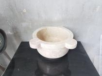 Açık Bej Mermer Mini Kurna