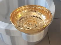 Gold Renk Hamam Tasi